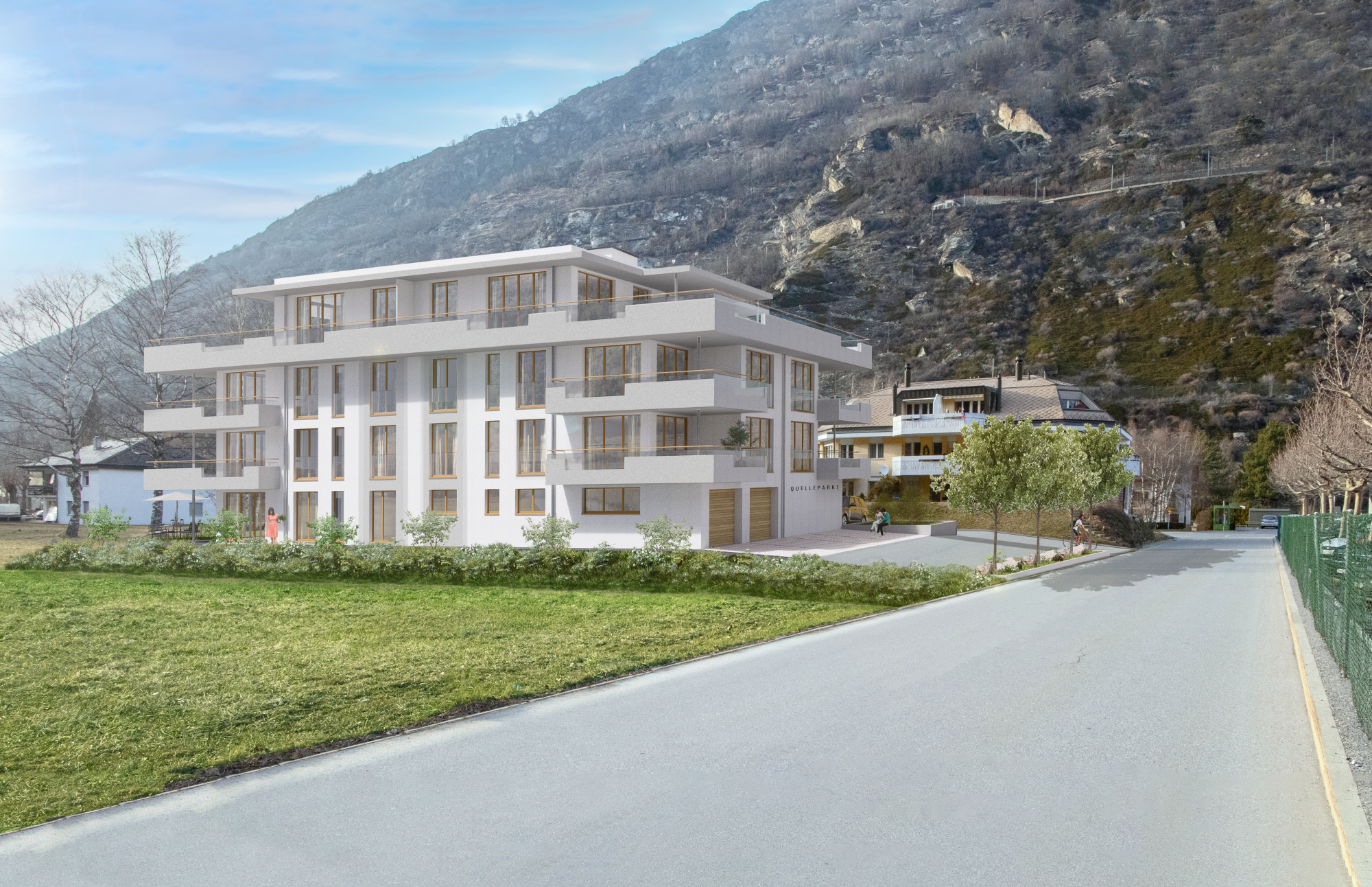 Wohnungen im Quellenpark 1 in Brigerbad